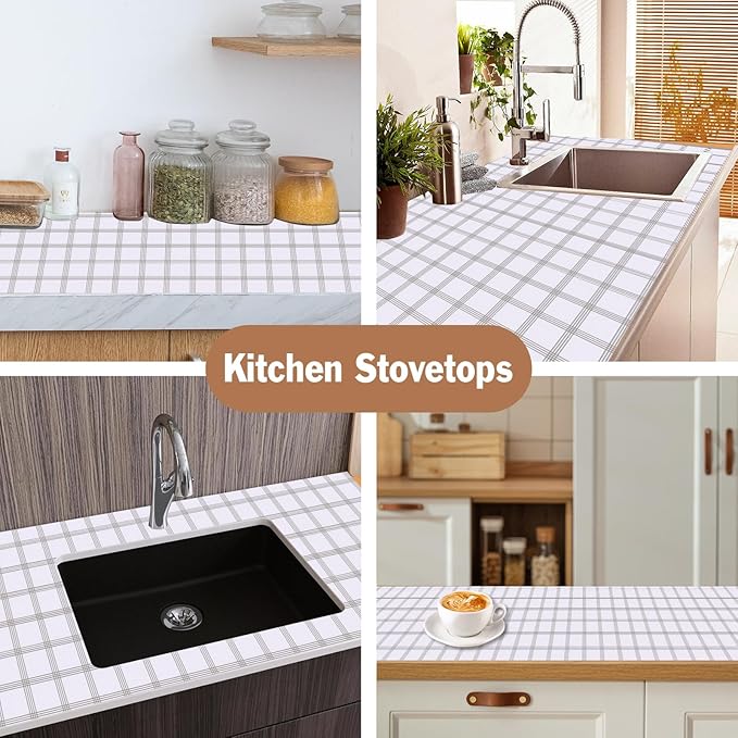 Shelf Liners for Kitchen Cabinets 12in x 30FT, Non Adhesive Drawer Liner White - Image 5