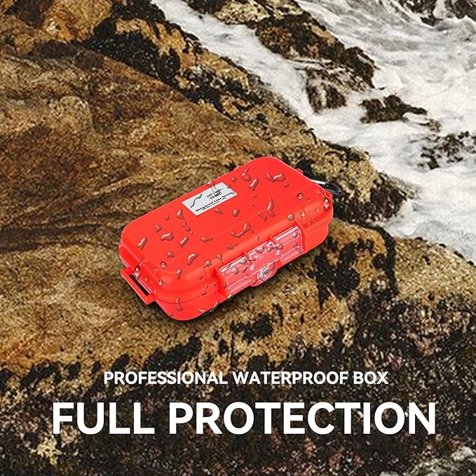 Dry Box Outdoor Waterproof Airtight Storage Case Hard Shell Wet Dry Box Carry - Image 5