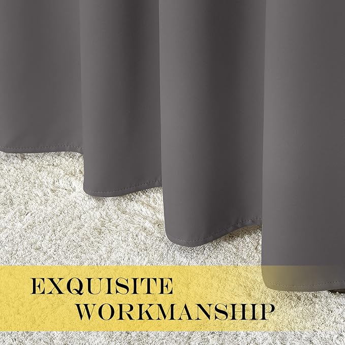 NICETOWN Blackout Doorway Curtain 80 inch Length - Image 7