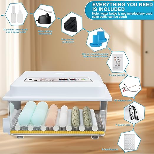 Incubators for Hatching Eggs, 36 Egg Incubator - Image 8