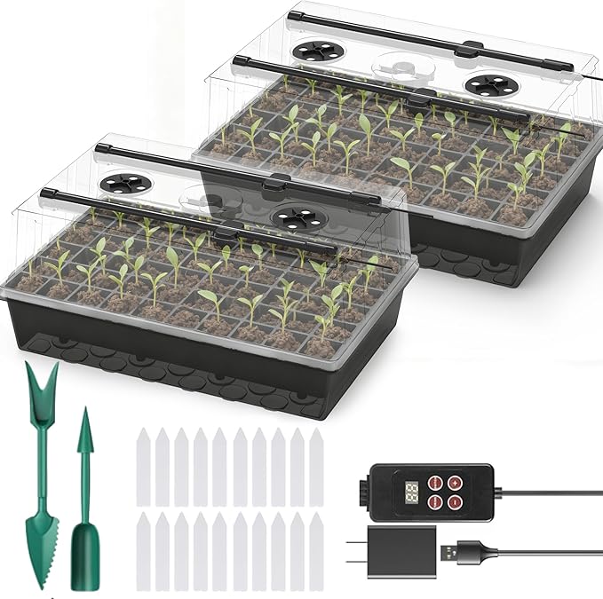 120-Cell Self-Watering Seed Starter Tray by Unknown