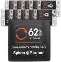 Spider Farmer 62% RH 8g Size Two-Way Humidity Control Packs, 10 Packs, Each by SpiderFarmer