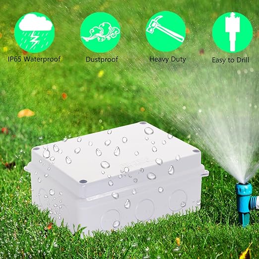 Junction Box, Reserved Holes Electrical Boxes Waterproof IP65 ABS Plastic - Image 3