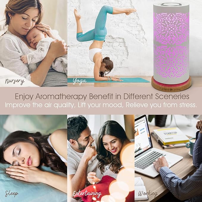 Earnest Living Waterless Diffuser 100ml Nebulizing Diffusion System - Image 7