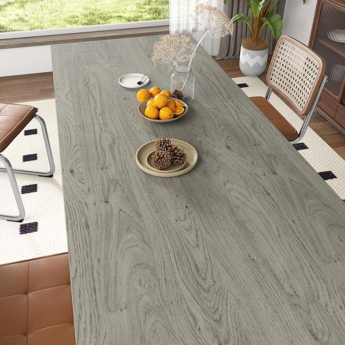 WESTICK Light Brown Wood Look Contact Paper Self Adhesive Wooden Wallpaper Peel by WESTICK