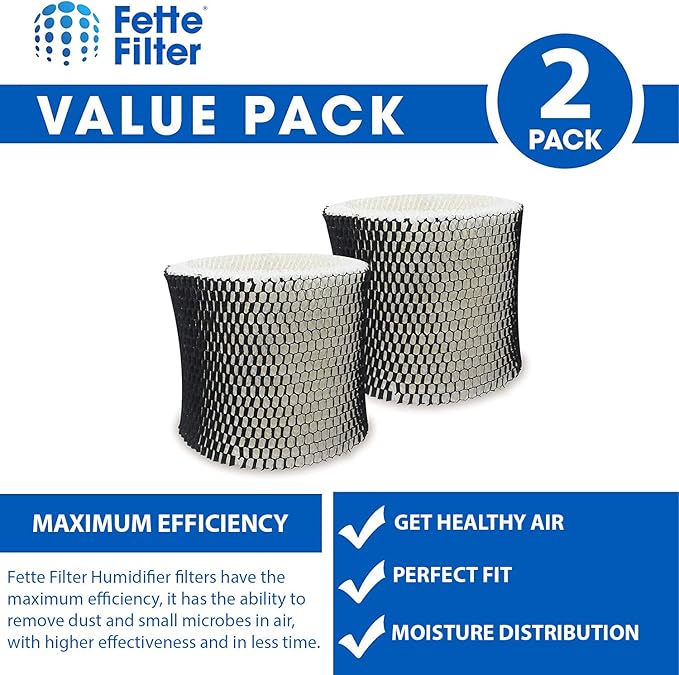 Fette Filter - HWF-64 Humidifier Filter B Wick Replacement Compatible - Image 2