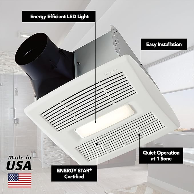 Broan-NuTone Bathroom Exhaust Fan - Image 4