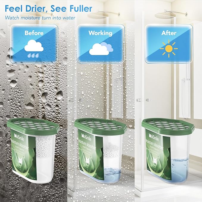 Moisture Absorbers, Efficient Fresh Scent Humidity Absorber ＆ Odor Eliminator - Image 2