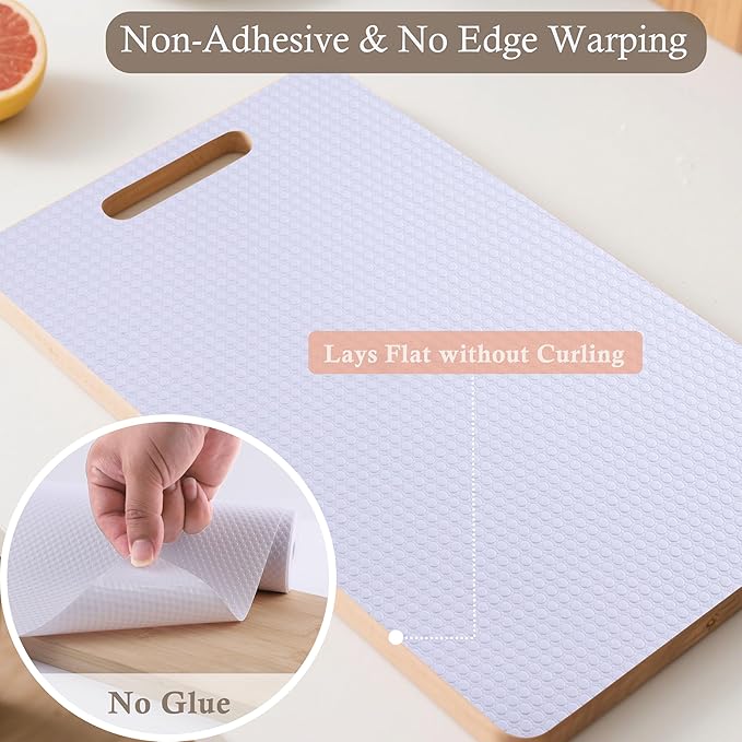 Cabinet Shelf Liner 24 Inch Wide X 20 Ft Non-Slip Kitchen Drawer Liners - Image 5
