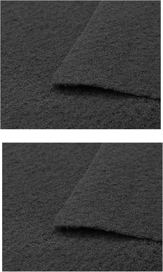 CFS – Pack of 2, Premium Activated Carbon Infused Filter Pad – Cut to Fit by CompleteFiltrationServices