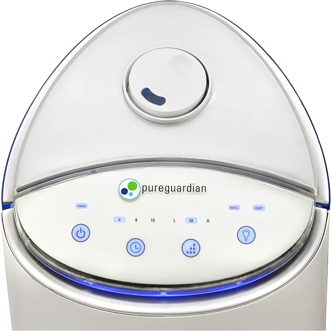 PureGuardian Ultrasonic Cool Mist Humidifier, 100 Hrs. Run Time, 1.5 Gallon Tank - Image 9