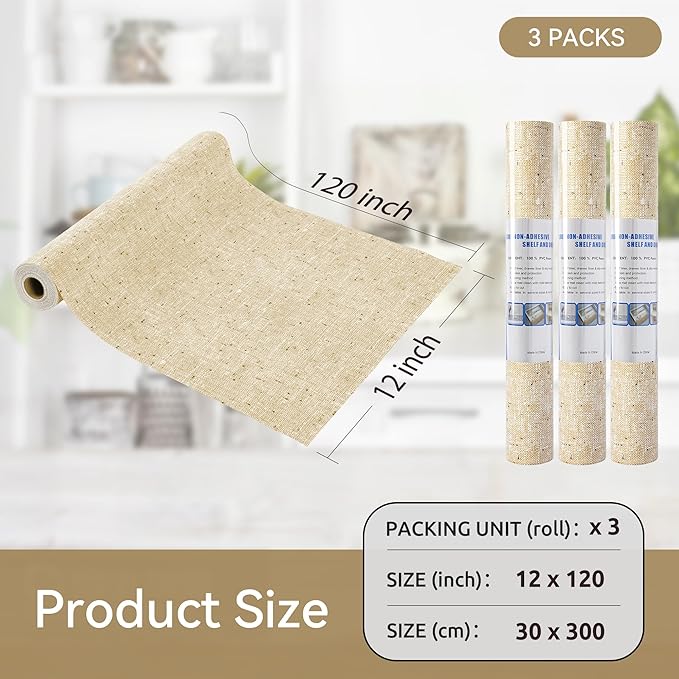 FIFTY FEET 12"x120" Non-Adhesive Shelf Liner - Image 5