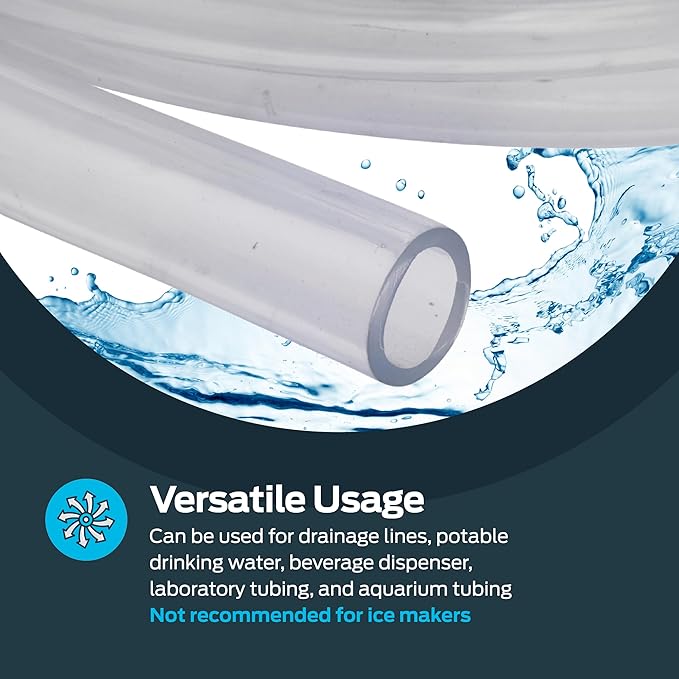 Eastman 3/4 Inch ID PVC Clear Vinyl Tubing, 10 Foot Length - Image 3