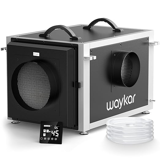 Waykar 158 Pints Crawl Space Dehumidifier by Waykar