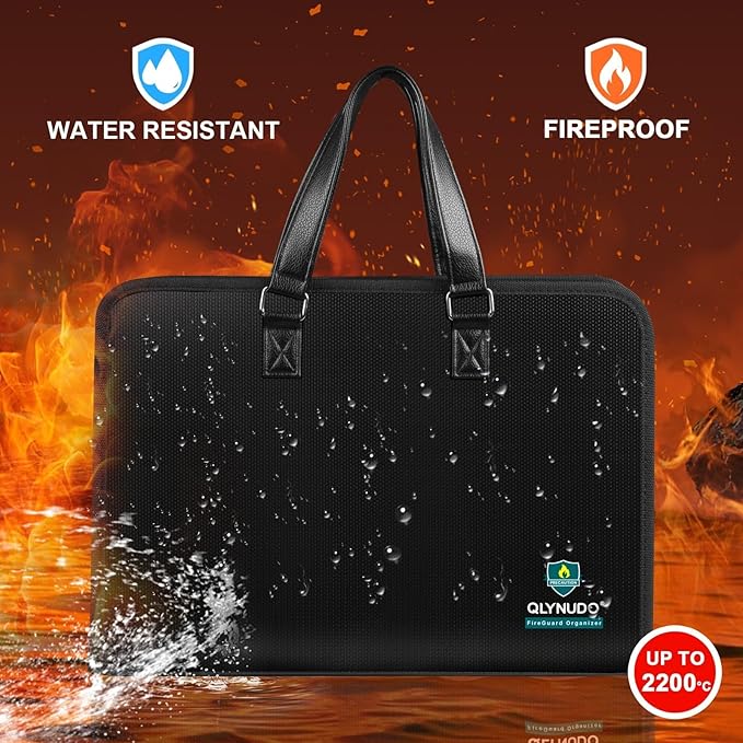 Fireproof Document Box with Handle - Image 2