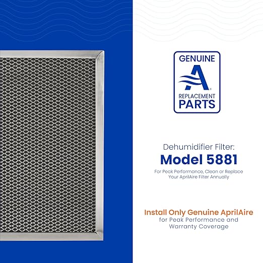 AprilAire 5881 Washable MERV 8 Dehumidifier Filter - Image 2