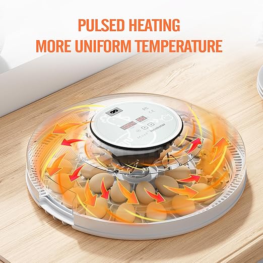 MeeF incubators for Hatching 28 Eggs, Independent atomizing humidifier - Image 6