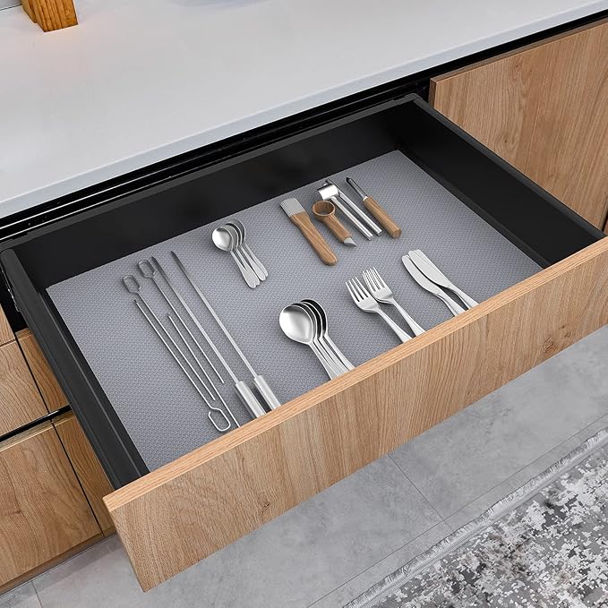 Shelf Liners for Kitchen Cabinet Refrigerator Liners Waterproof Kitchen - Image 6