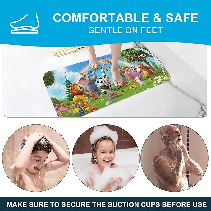XIYUNTE Upgrade Baby Bath Mat Non Slip - Image 7