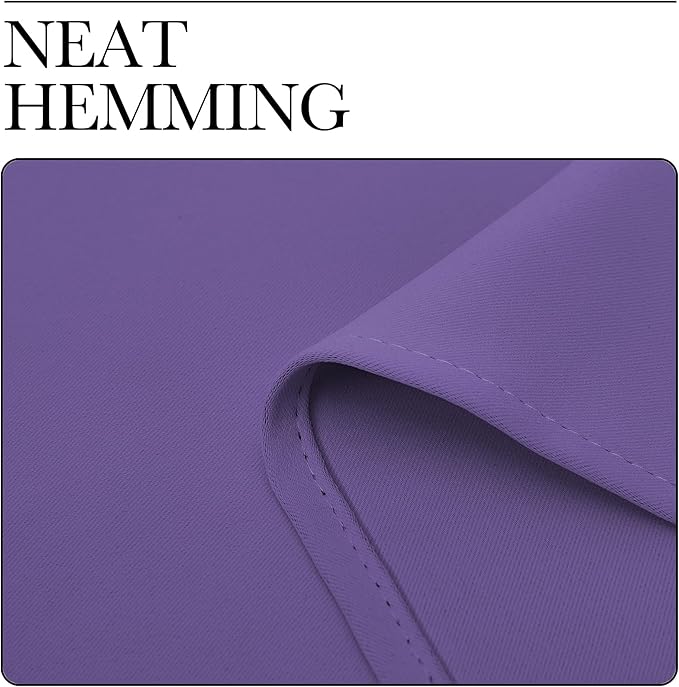 NICETOWN RV Blackout Curtains for Camper Windows, Lilac Purple, Short Blackout - Image 6