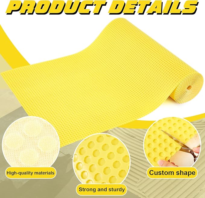 Nuanchu 1/8" Thick 161.44 Sq. ft. Uncoupling Membrane - Image 3