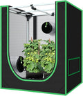 Small Grow Tent for Plants Indoor 18"x30"x36" Mylar Hydroponic Grow Tents by GreenHut