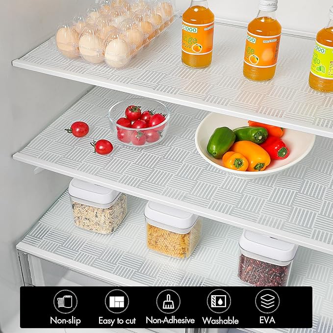 Cooyes Shelf and Drawer Liner for Kitchen Cabinets – Non-Adhesive, Waterproof - Image 7
