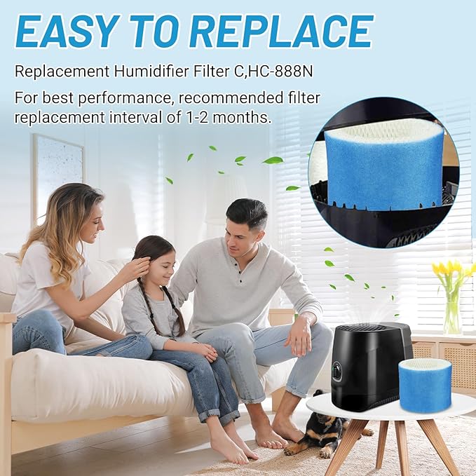 Lemige 4 Pack Upgraded HC888 Series Filters C Compatible - Image 4