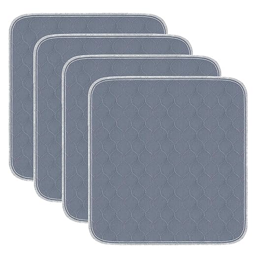 Waterproof Chair Pads for Incontinence Absorbent Seat Protector Pads for Adults by HUNAIGEE