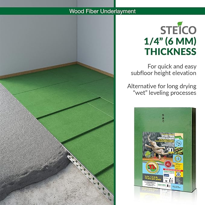 Wood Fiber Flooring Underlayment, 6mm Thickness - Image 6