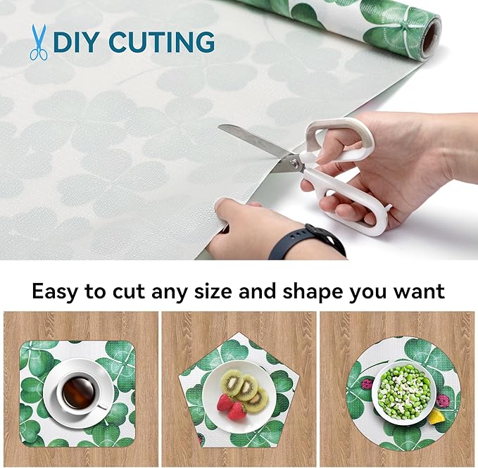 Shelf Liner for Kitchen Cabinets Non Adhesive, 18 inch Wide by 192 inch Long - Image 4