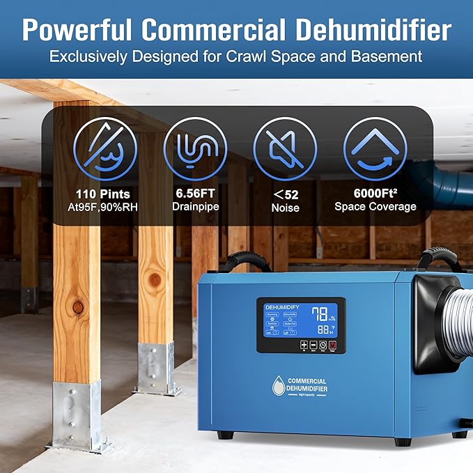 145 Pints Commercial Dehumidifier - Image 7