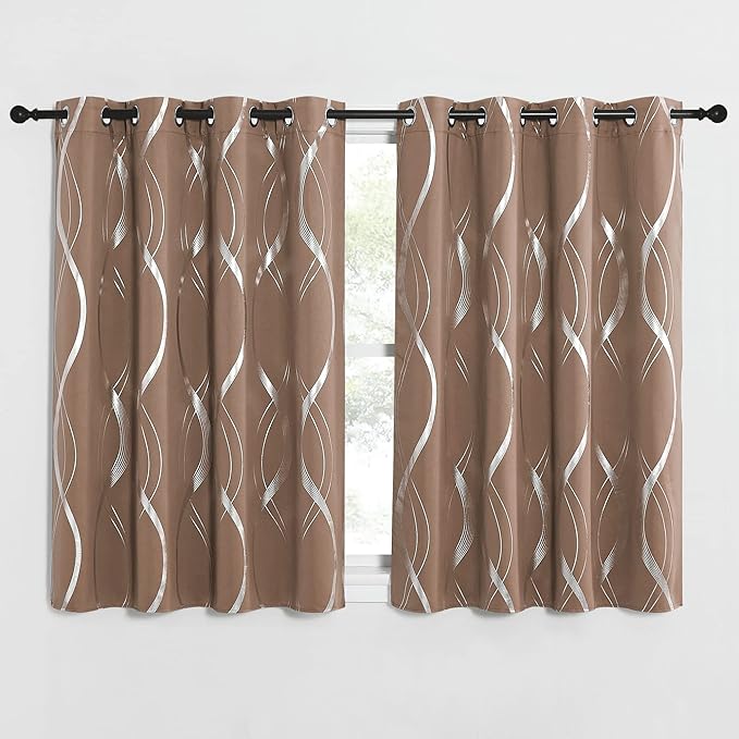NICETOWN Blackout Short Curtains Panels - Image 2