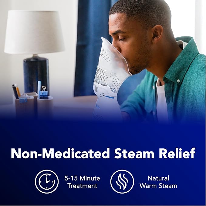 Vicks Sinus Inhaler, New & Improved Non-Medicated Steam Inhaler - Image 7
