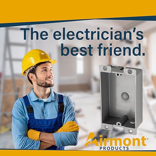 Old Work Round Electrical Box, One-Gang Grey PVC Junction Box, Electrical Old - Image 9