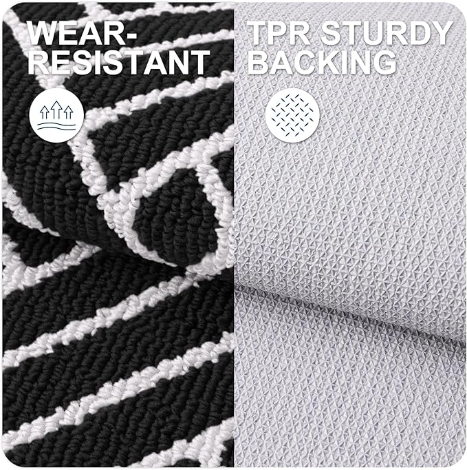 OLANLY Indoor Door Mat, 36x24 Inch, Dirt Resistant and Absorbent, Non-Slip - Image 3