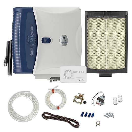 AprilAire 720MKZ Whole-House Fan-Powered Evaporative Humidifier – 21 GPD by AprilAire