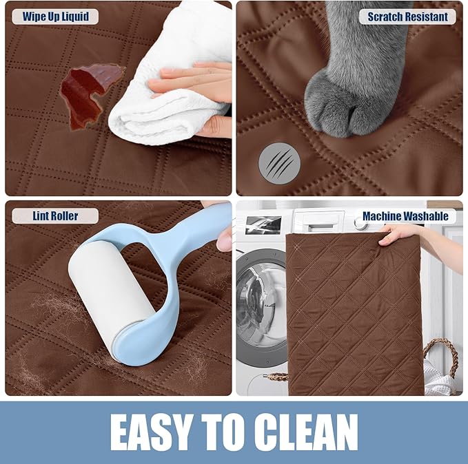 Smiry Waterproof Dog Bed Cover Pet Blanket, Soft Washable Dog Blanket - Image 4