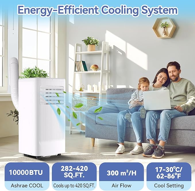 10000 BTU Portable Air Conditioner - Image 2