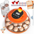 18 Egg Incubator with Automatic Turning & Humidity Control, Fully Automatic by Homcolorful