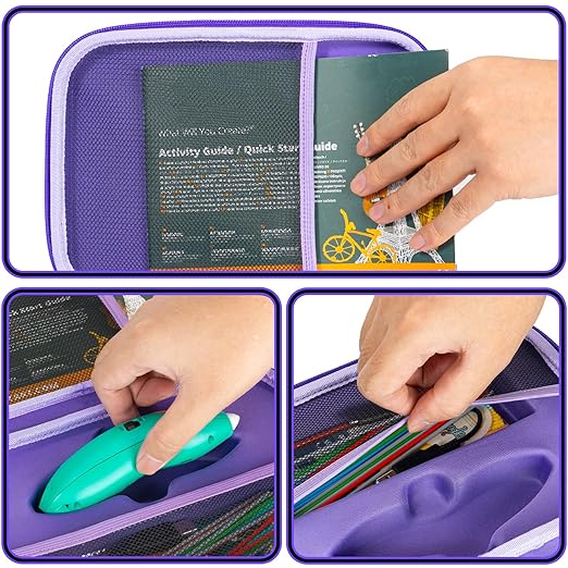 Case for 3Doodler Start+ Essentials 3D Pen Set, Art Activity Set Storage for - Image 7