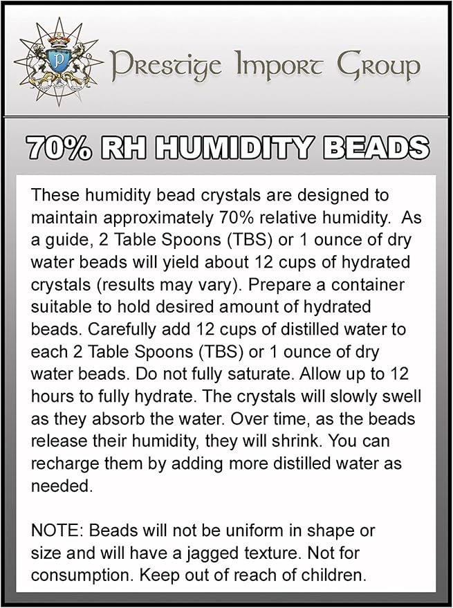 Prestige Import Group Hydrosource CLP Crystal Gel Humidification Beads - Image 2