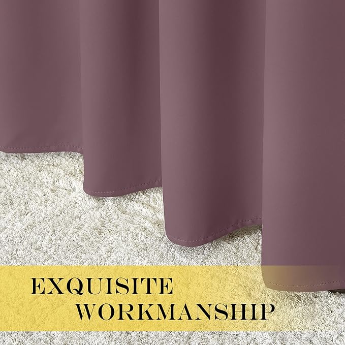 NICETOWN Sliding Door Curtains 95 inches Long - Image 6