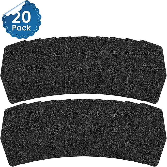 20 Pack Commercial Urinal Mats, Non-Slip Urinal Floor Mat - Image 4