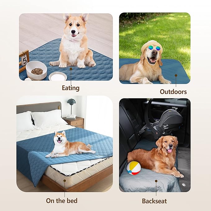 gogobunny 100% Double Sided Waterproof Dog Blanket Soft Pet Bed Cover - Image 3