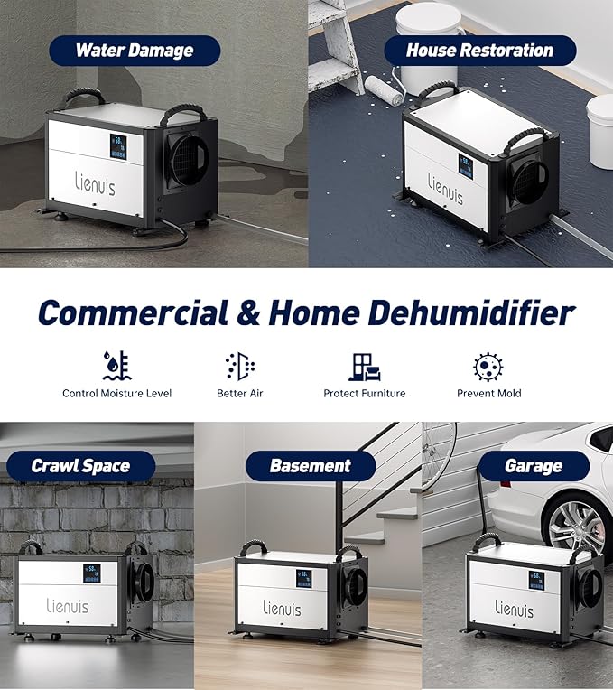 110 Pints Commercial Dehumidifiers - Image 7