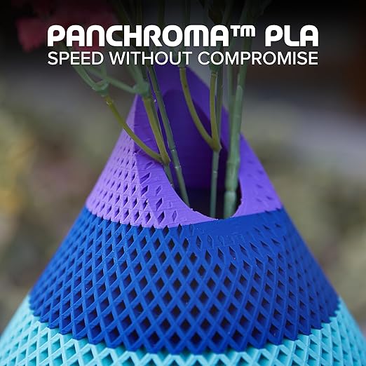 Panchroma PLA Blue 3D Printer Filament, 1kg Spool, High Speed Printing - Image 2