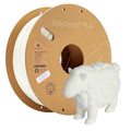 Polymaker Matte PLA Filament Cotton White 1.75mm 1kg 3D Printing Filament by Polymaker