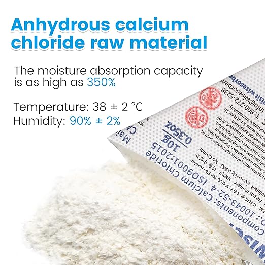 10Pcs 25 Gram Calcium Chloride Dessicant Packs, Double-Layer High Hygroscopic - Image 3