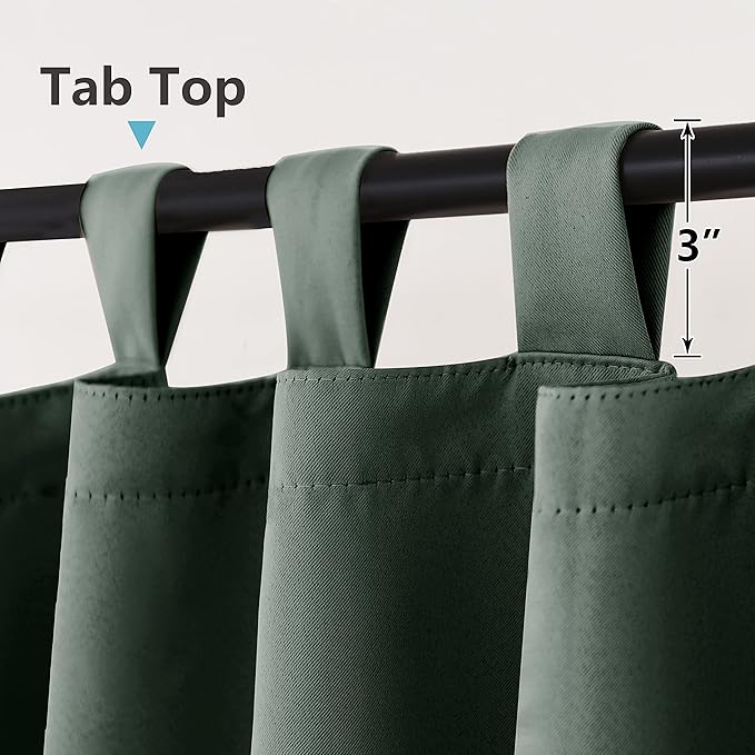 RYB HOME Waterproof Outdoor Curtains - Image 2